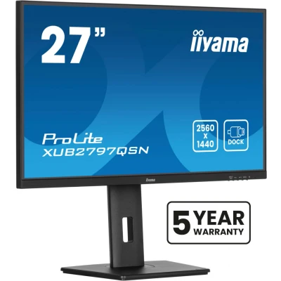 Afbeelding van Iiyama ProLite XUB2797QSN B2 computer monitor 68,6 cm (27 ) 2560 x 1440 Pixels 2K Ultra HD LED Zwart
