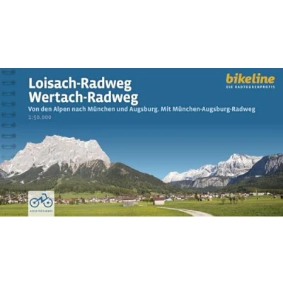 Afbeelding van Loisach Radweg Wertach Radweg: Von den Alpen nach München und Augsburg. Mit Augsburg Radweg, 341 km, 50.000, GPS Tracks, LiveUpdate