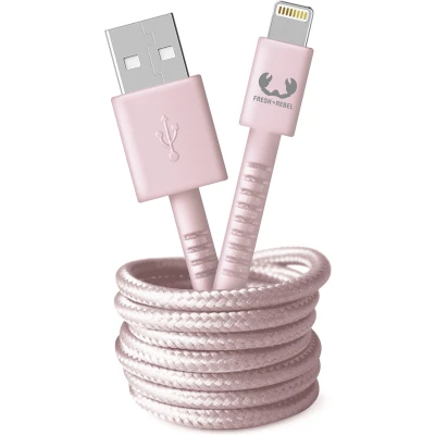 Afbeelding van Fresh &#039;n Rebel Usb a naar lightning 2m Smokey Pink