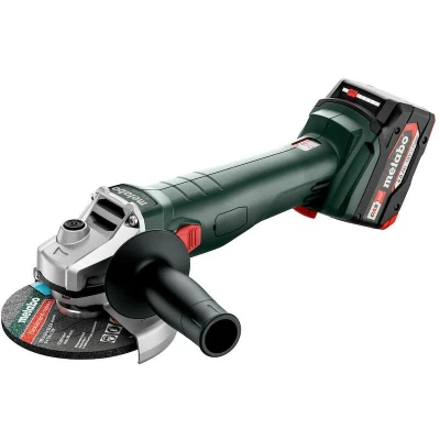 Afbeelding van Metabo W 18 7 125 18V Li Ion Accu Haakse Slijper Set (2x 4,0Ah) In Metabox 125mm