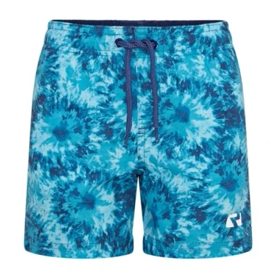 Afbeelding van Ript Essentials Blue Tie Dye Zwembroek voor jongens, 11 12 jaar, Dye, Jaren