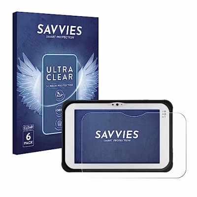 Afbeelding van Savvies (6 Stuks) Schermbeschermer voor Panasonic Toughpad FZ M1/ B2 Screen Protector Ultra Transparant