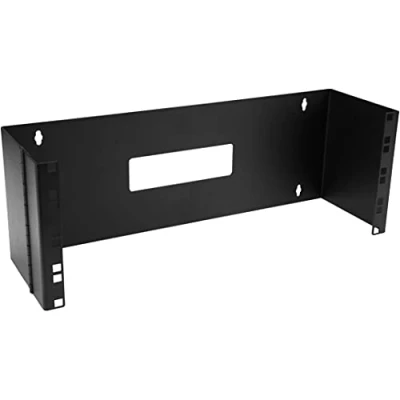 Afbeelding van StarTech.com 4U Scharnierende Muurbeugel voor Patch Panelen Diepte 15cm 19&quot; Panel Swing Rack Minder Diepe Netwerk Apparaten 15kg (WALLMOUNTH3)