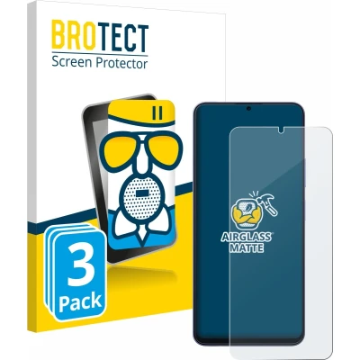 Afbeelding van BROTECT Screenprotector voor Blackview Color 8 Folie Beschermfolie Beschermglas matte (3 Stuks)