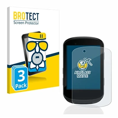 Afbeelding van BROTECT Antireflecterende Glas Screen Protector Mat voor Garmin Edge 530 (3 Stuks) Schermbeschermer [Beschermglas Folie niet Gehard Glas]