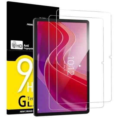 Afbeelding van NEW&#039;C 2 Stuks, Screen Protector voor Lenovo Tab M11 (11 inch) Gehard Glass Schermbeschermer Luchtbelvrij Ultrabestendig (0,33 mm HD Ultra transparant) 9H hardheid glas