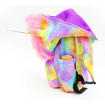Afbeelding van Morikukko Schooltas Rugzak Meisje Kind Met Capuchon UNICORN 10lt
