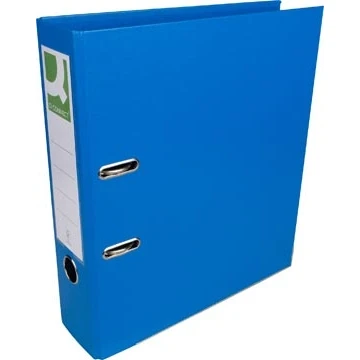 Afbeelding van ordner A4 PP 80mm blauw
