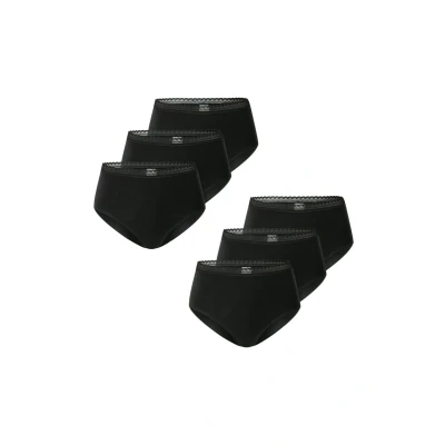 Afbeelding van Schiesser 6PACK Modern Multipacks Slip, Dames, Maat: 36, Schwarz