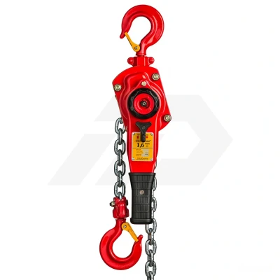 Afbeelding van Delta Red Premium Rateltakel 1,6 Ton Met 1,5 Meter Hijshoogte