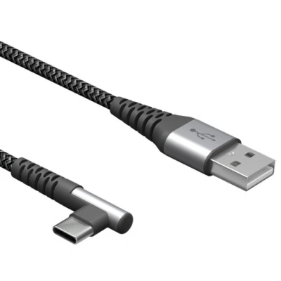 Afbeelding van USB A naar C kabel 0.1 meter 2.0 (Zwart)