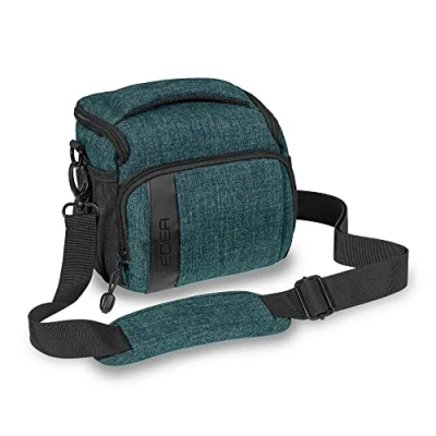 Afbeelding van PEDEA Cameratas *Fashion* Petrol 19 x 17 15 cm (BxHxD) voor spiegelreflexcamera&#039;s groot Camera schoudertas systeemcamera