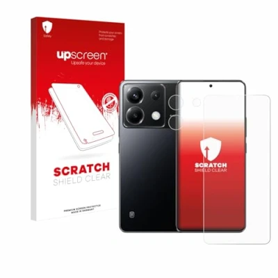 Afbeelding van upscreen Screenprotector voor Xiaomi Poco X6 (Voor+Camera) Folie Beschermfolie transparant