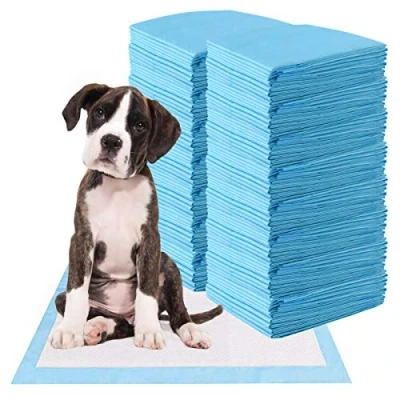 Afbeelding van COSTWAY Trainingsonderleggers voor honden, lekvrij 5 laags design, puppypads, hygiënische pads, wegwerppads, PIPI trainingspads puppy&#039;s (150 stuks, 60 x 90 cm)