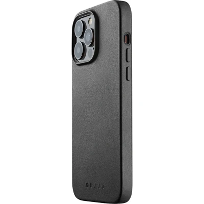 Afbeelding van MUJJO Leather Case with MagSafe iPhone 14 Pro Max zwart CL 029 BK