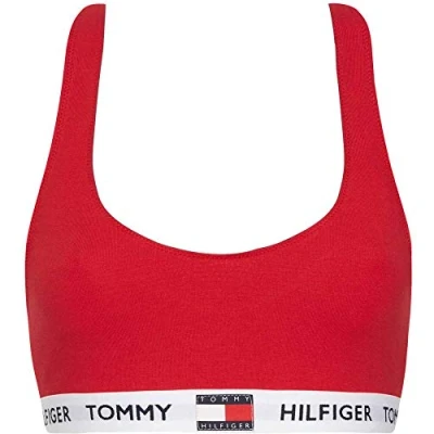 Afbeelding van Tommy Hilfiger Bralette Bustier, Dames, Maat: Small, Tango red