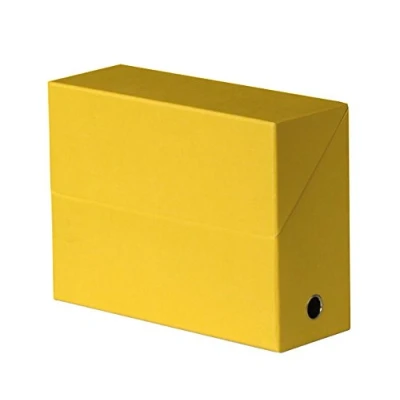 Afbeelding van Fast 100725566 Transfer Box File, Rug 9cm Dos geel