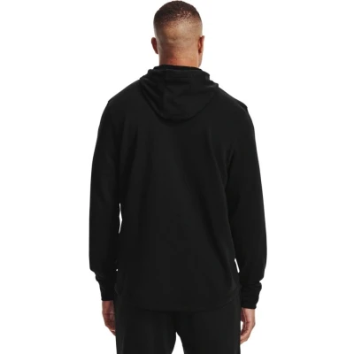 Afbeelding van Under Armour Rival Terry BIG LOGO Hdwht Hoodie, Heren, Maat: Small, Black