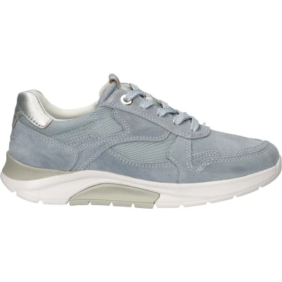 Afbeelding van Gabor Rollingsoft dames sneaker Licht blauw Maat 40,5