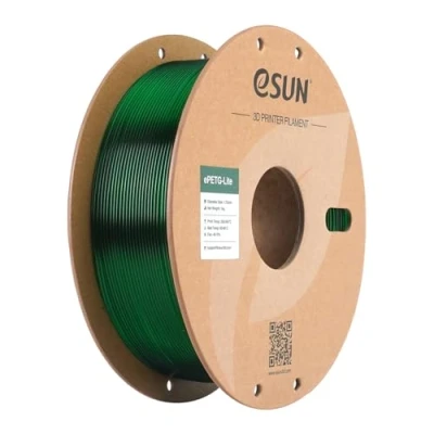 Afbeelding van eSUN PETG filament 1.75mm, Basic met hoge sterktegraad, 1KG spoel (2.2 LBS) 3D print voor printers (Groen, 1KG)