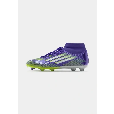 Afbeelding van adidas Performance F50 League Mid Firm/Multi Ground Voetbalschoenen Unisex Paars 40 2/3