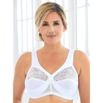 Afbeelding van Glamorise Steunbeha zonder beugel voor dames, Wit, 100B