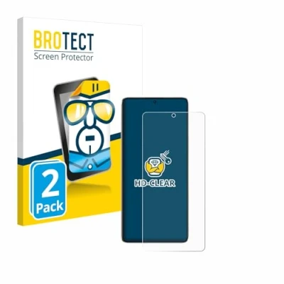 Afbeelding van BROTECT Screenprotector voor Xiaomi Poco F6 Folie Beschermfolie transparant (2 Stuks)