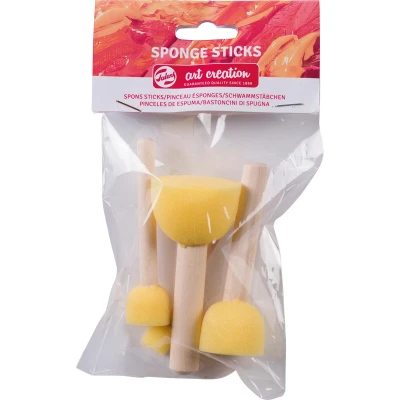 Afbeelding van Talens Art Creation spons sticks, set van 4 stuks
