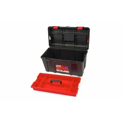 Afbeelding van Tayg gereedschapskoffer 480 x 258 255 mm met inlegbak Velleman