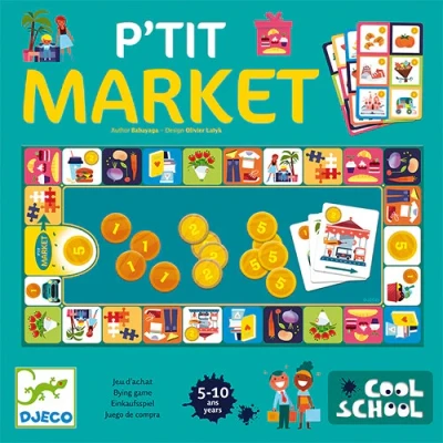Afbeelding van Djeco geldspel p&#039;tit market