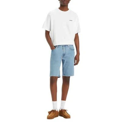 Afbeelding van Levi&#039;s 405 standard shorts light stone rock cool short Korte broek W28