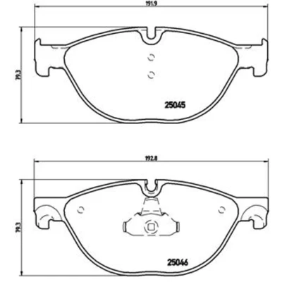 Afbeelding van Brembo Remblokset P 06 076