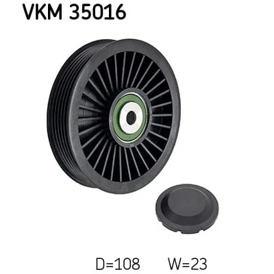 Afbeelding van Skf Geleiderol (poly) V riem VKM 35016