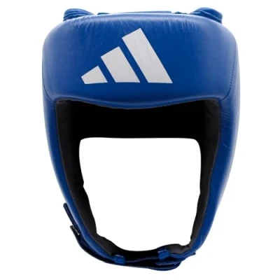 Afbeelding van adidas Uniseks IBA Boxing Head Guard hoofdbescherming voor volwassenen, blauw, M