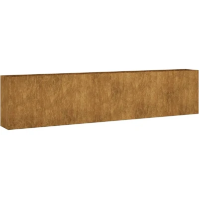 Afbeelding van Plantenbak verhoogd 360x40x80 cm cortenstaal
