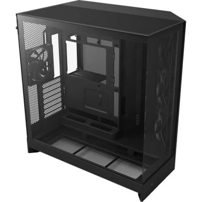 Afbeelding van NZXT H9 Flow (2025) All Black midi tower behuizing
