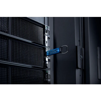 Afbeelding van Kingston Technology IronKey Keypad 200 USB flash drive 128 GB Type C 3.2 Gen 1 (3.1 1) Blauw
