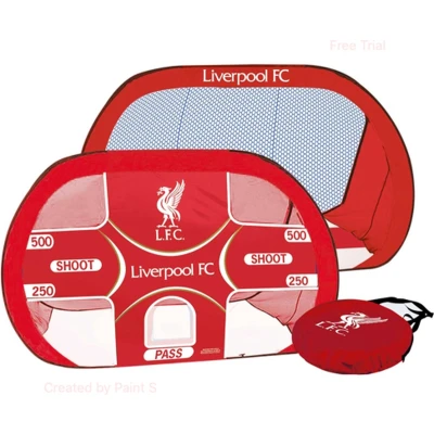 Afbeelding van Liverpool FC 2 in 1 pop up voetbaldoel target