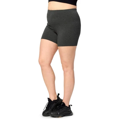 Afbeelding van Merry Style Dames Grote Maten Leggings Kurze Viscose Sportbroek MS MS10 451 LE Donkergrijs 4XL