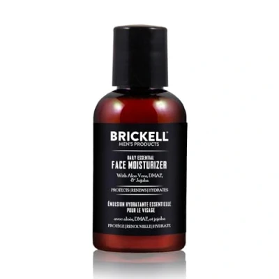 Afbeelding van Brickell Men&#039;s Daily Essential Gezichtscrème voor Mannen, Natuurlijke en Organische Snel Absorberende met Hyaluronzuur, Groene Thee Jojoba (Scented, 59 mL)