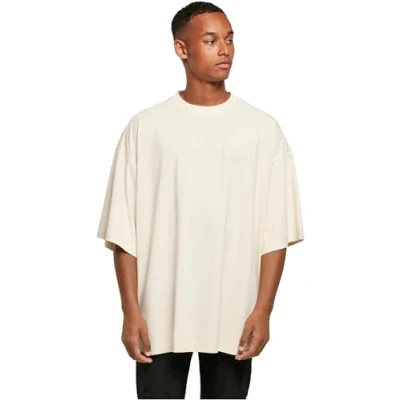 Afbeelding van Extreme Oversized T shirt &#039;Huge Tee&#039; met ronde hals White Sand 4XL