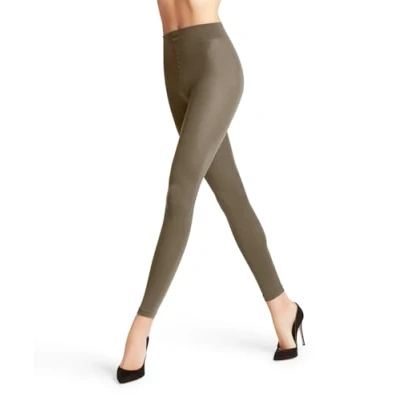 Afbeelding van FALKE Dames Legging Softmerino W Le wol katoen eenkleurig 1 paar, Bruin Shitake 5182, 36 38