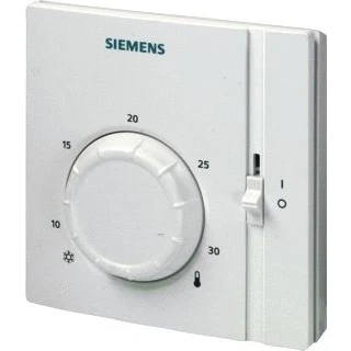 Afbeelding van Siemens Ruimtethermostaat H9.7xB9.6xD3.6cm Wit