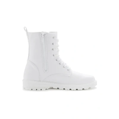 Afbeelding van Lascana Veterboots, Dames, Maat: 39, Weiß Schoenen