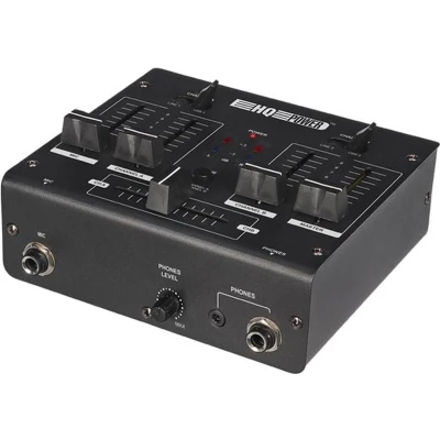Afbeelding van 2 kanaals mengpaneel met usb poorten Velleman