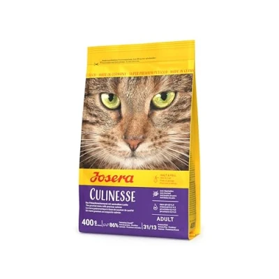 Afbeelding van JOSERA Culinesse kattenvoer met zalmolie (1 x 400 g) Super Premium voor volwassen indoor en outdoor katten 1 stuk