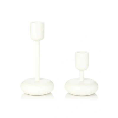 Afbeelding van Iittala Kandelaar set van 2 Wit