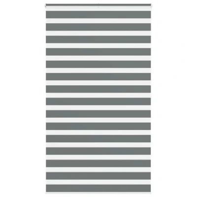 Afbeelding van Zebra rolgordijn 135x200 cm stofbreedte 130,9 donkergrijs