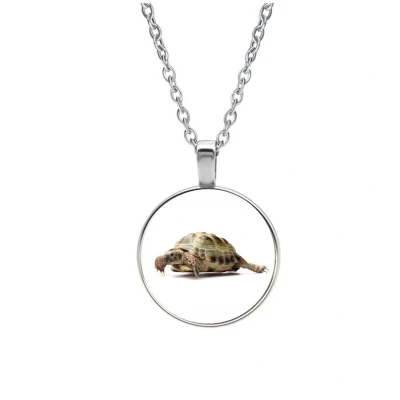 Afbeelding van Ketting Glas Schildpad