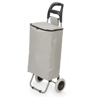 Afbeelding van Kinvara Boodschappen Trolley met koelvak 32L Grijs